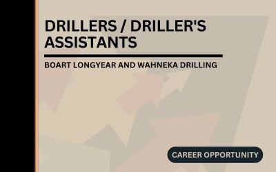 Drillers / Driller’s Assistants