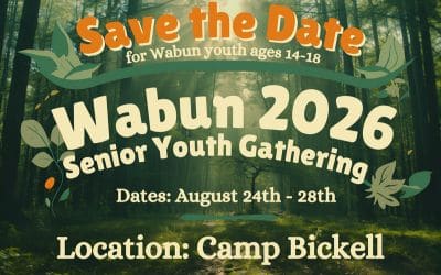 Wabun 2026 Senior Youth Gathering